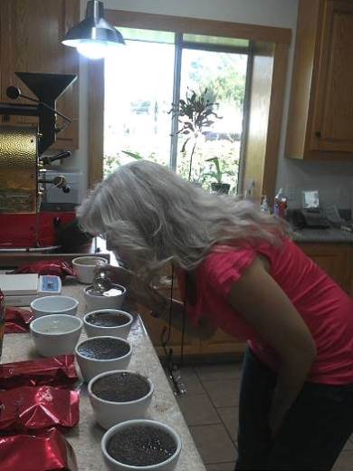 Paula Cupping Coffee