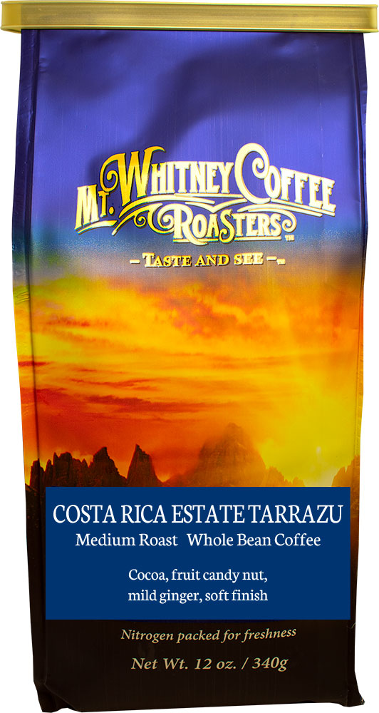 Costa Rica Tarrazu - 12oz Bag: Mt. Whitney Coffee Roasters