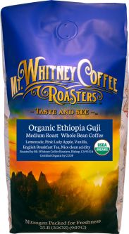 Ethiopia Organic Guji Kercha Dubissa Bedessa - 2lb Bag