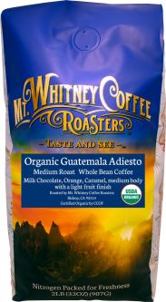 Organic Guatemala Adiesto Cooperative - 2lb Bag