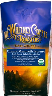 Organic Mammoth Espresso - 2lb Bag